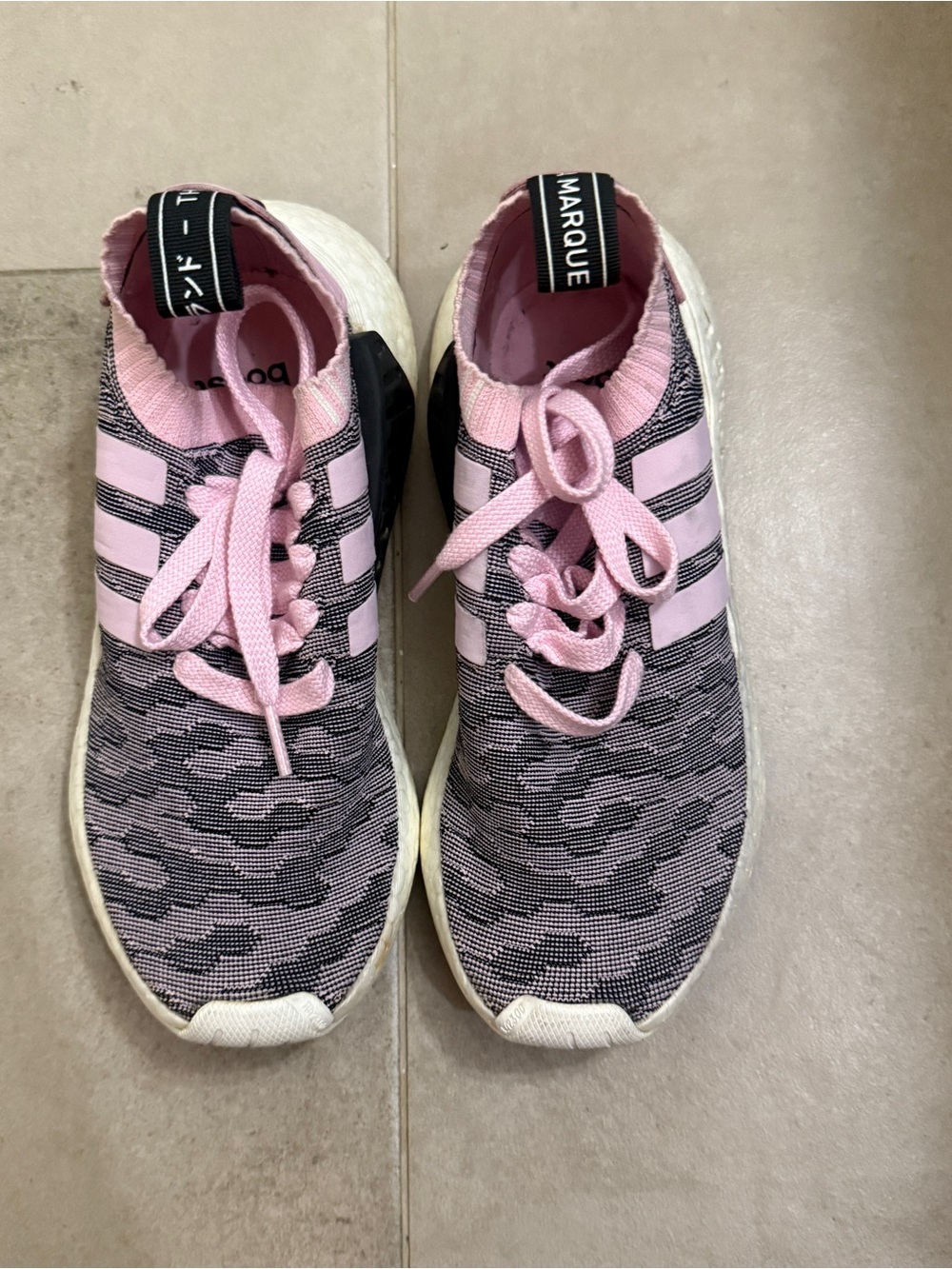 Adidas NMD R2 Pink Camo Sneakers